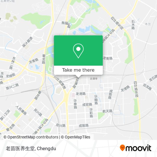 老苗医养生堂 map