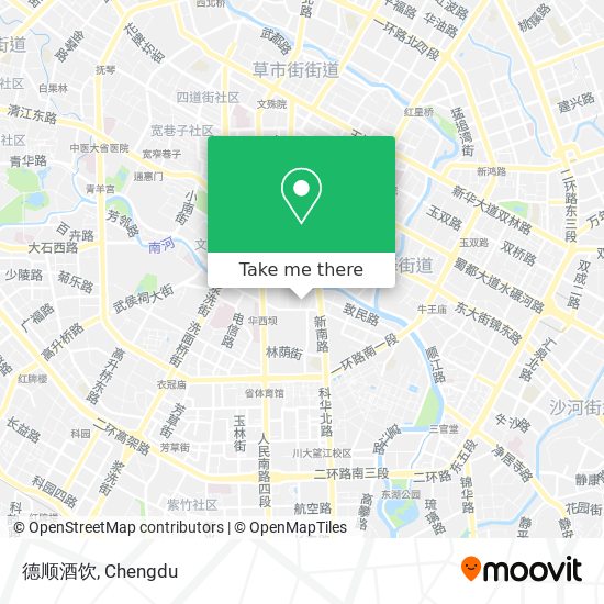 德顺酒饮 map