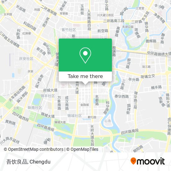 吾饮良品 map