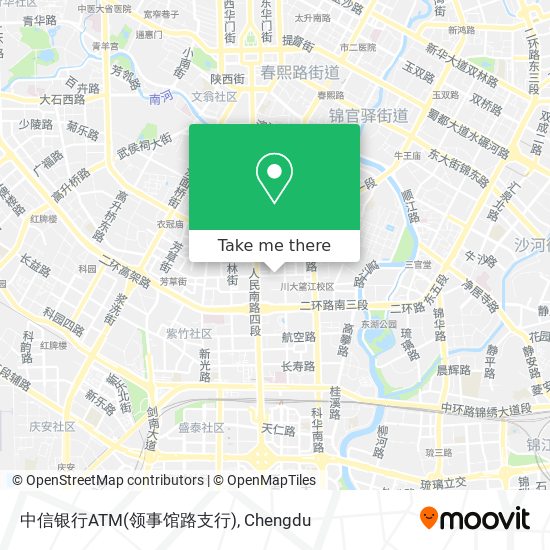 中信银行ATM(领事馆路支行) map