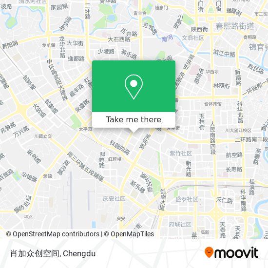 肖加众创空间 map