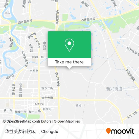 华益美梦轩软床厂 map