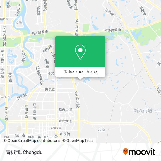 青椒鸭 map