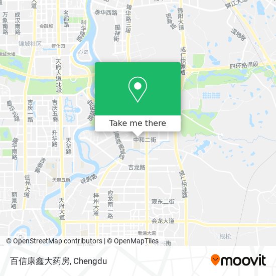百信康鑫大药房 map