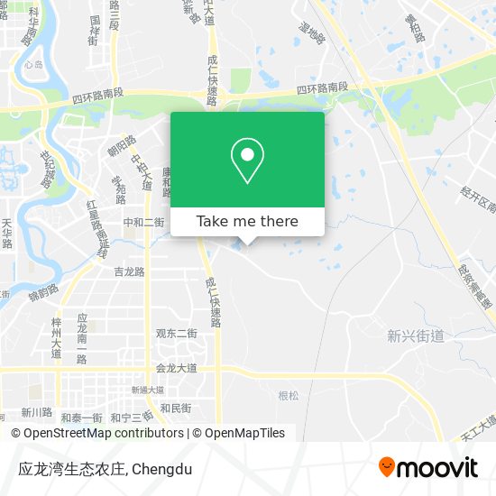 应龙湾生态农庄 map