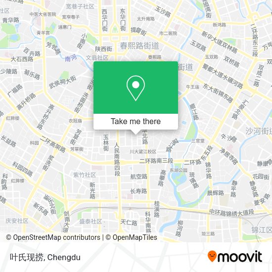 叶氏现捞 map