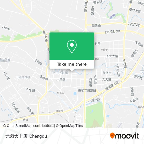 尤卤大丰店 map