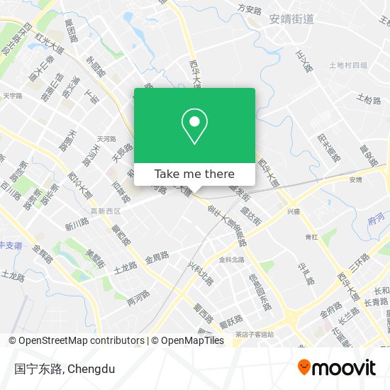 国宁东路 map