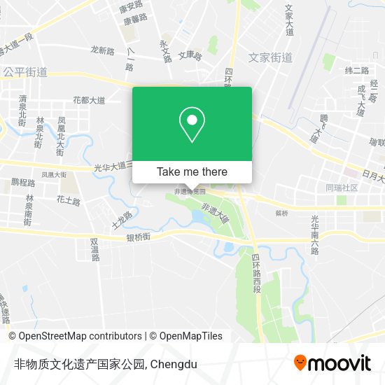 非物质文化遗产国家公园 map