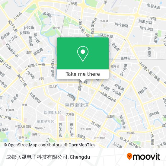 成都弘晟电子科技有限公司 map