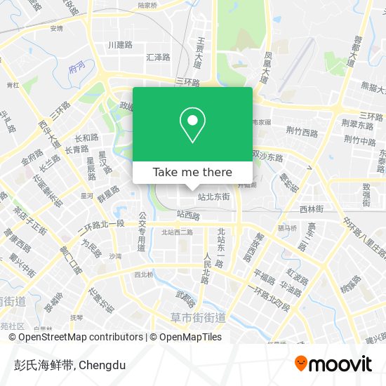 彭氏海鲜带 map