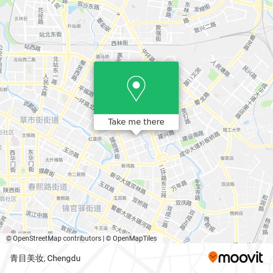青目美妆 map