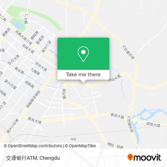 交通银行ATM map