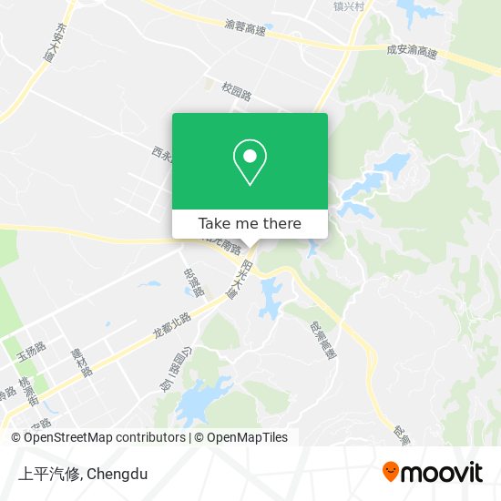 上平汽修 map