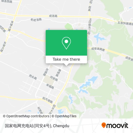 国家电网充电站(同安4号) map