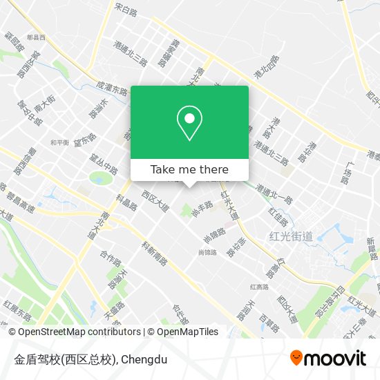 金盾驾校(西区总校) map