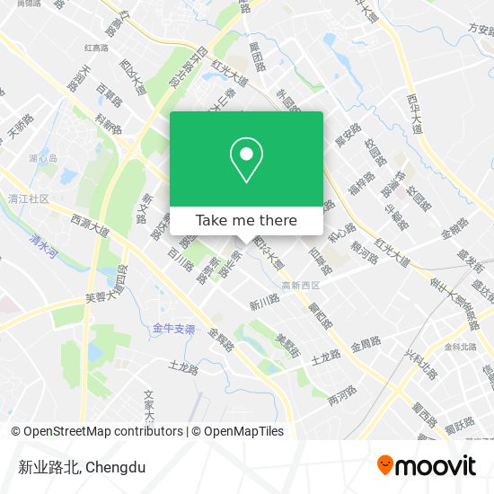新业路北 map