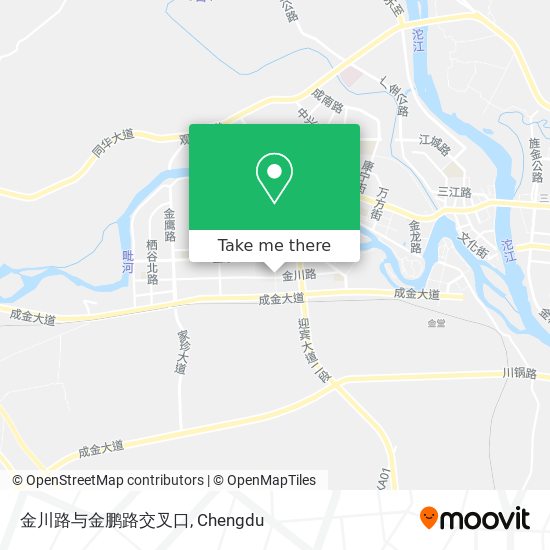 金川路与金鹏路交叉口 map