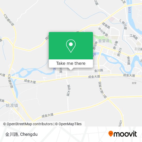 金川路 map