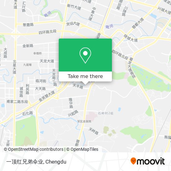 一顶红兄弟伞业 map
