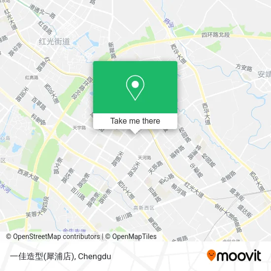 一佳造型(犀浦店) map