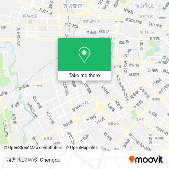 西方水泥河沙 map