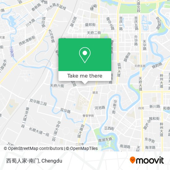 西蜀人家-南门 map