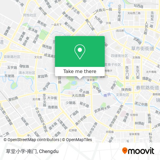 草堂小学-南门 map
