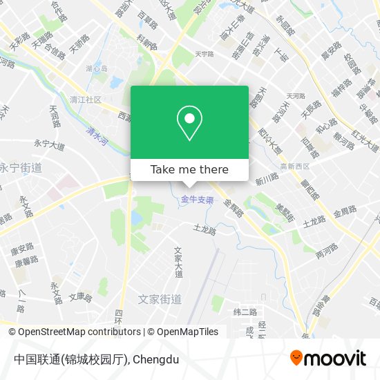 中国联通(锦城校园厅) map