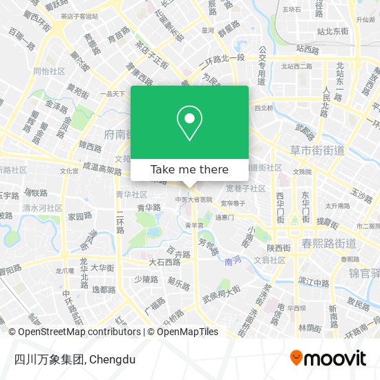 四川万象集团 map