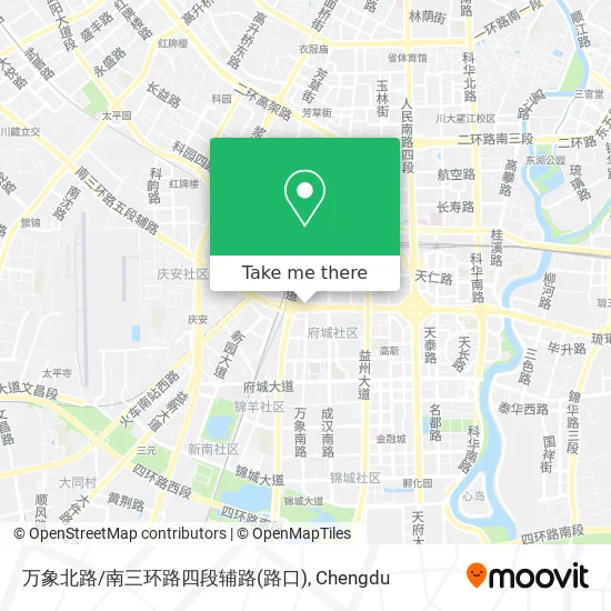 万象北路/南三环路四段辅路(路口) map
