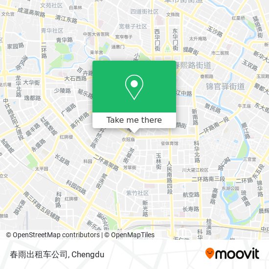 春雨出租车公司 map
