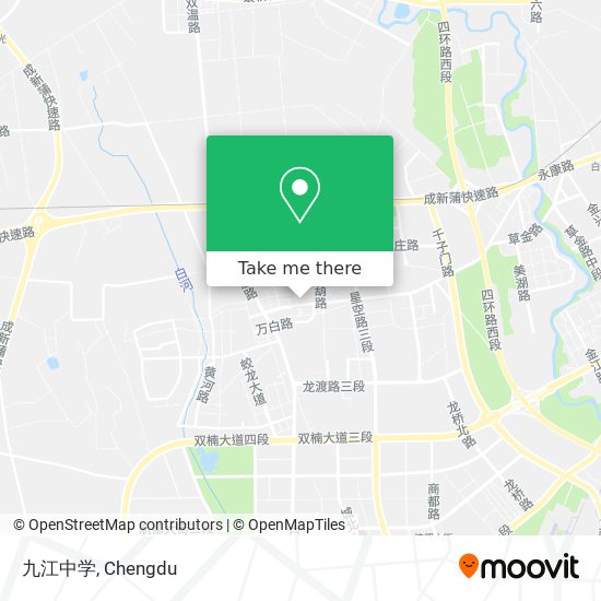 九江中学 map