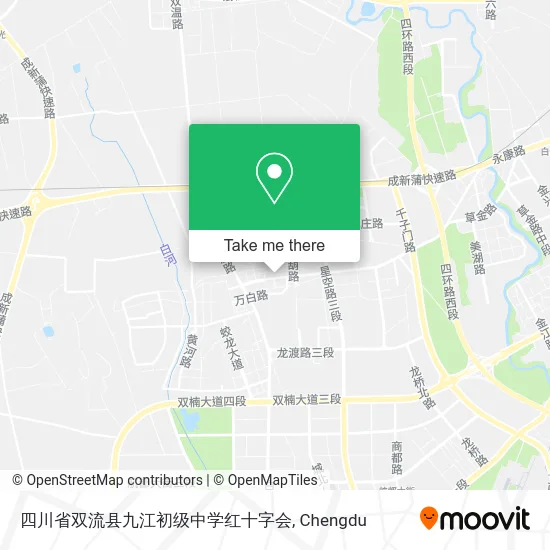 四川省双流县九江初级中学红十字会 map