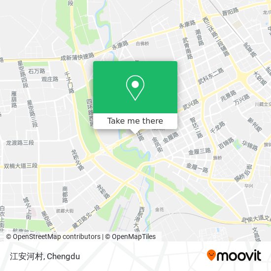江安河村 map