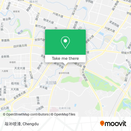 敲补喷漆 map