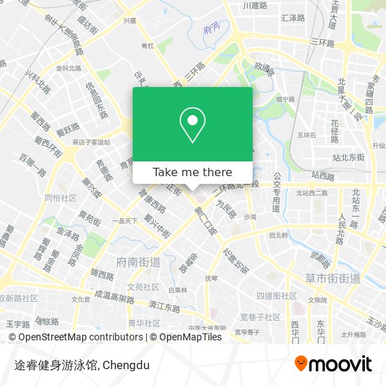 途睿健身游泳馆 map