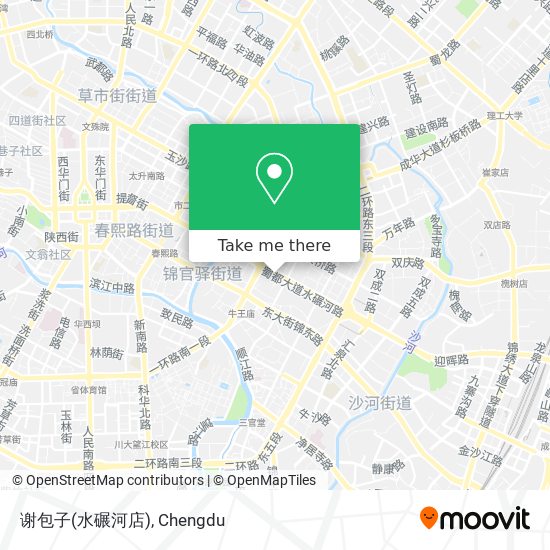 谢包子(水碾河店) map