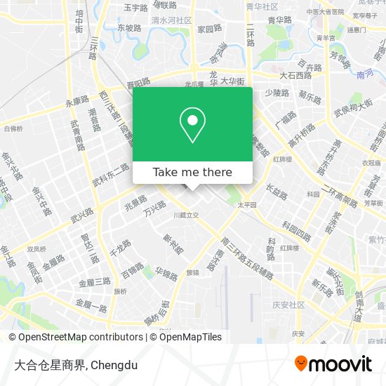 大合仓星商界 map
