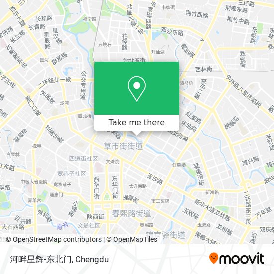河畔星辉-东北门 map