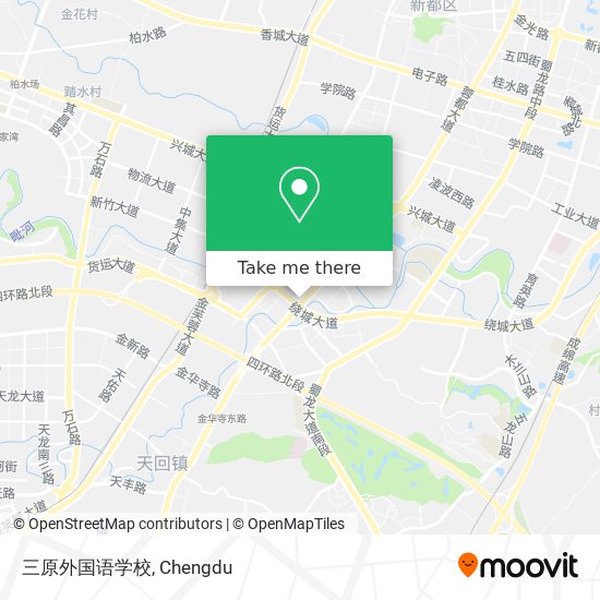 三原外国语学校 map