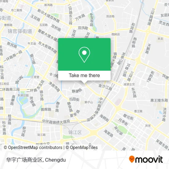 华宇广场商业区 map