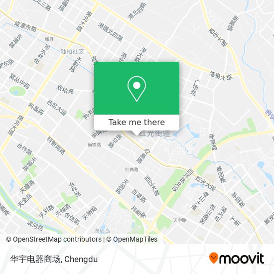 华宇电器商场 map