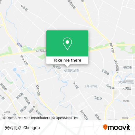 安靖北路 map