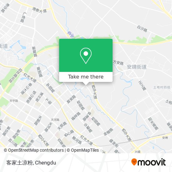 客家土凉粉 map
