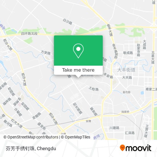 芬芳手绣钉珠 map