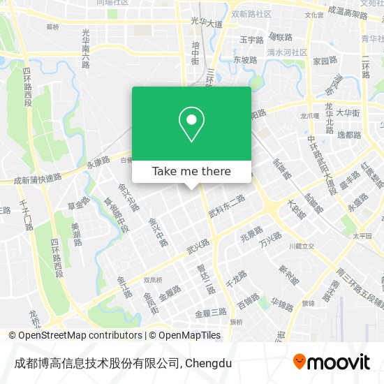 成都博高信息技术股份有限公司 map