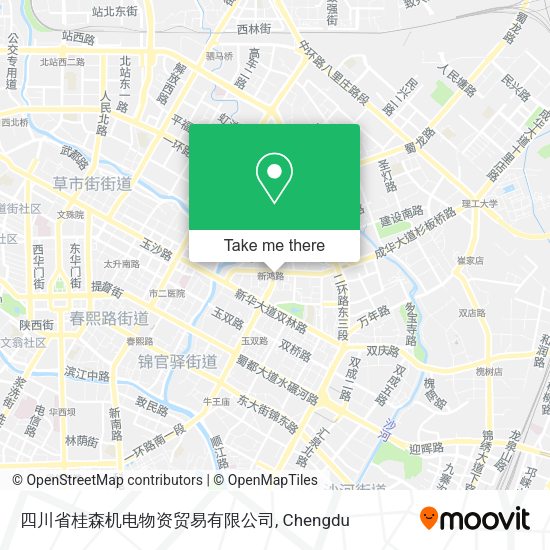 四川省桂森机电物资贸易有限公司 map