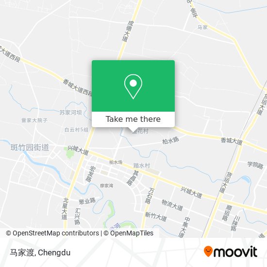 马家渡 map