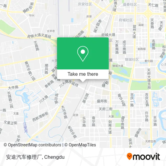 安途汽车修理厂 map